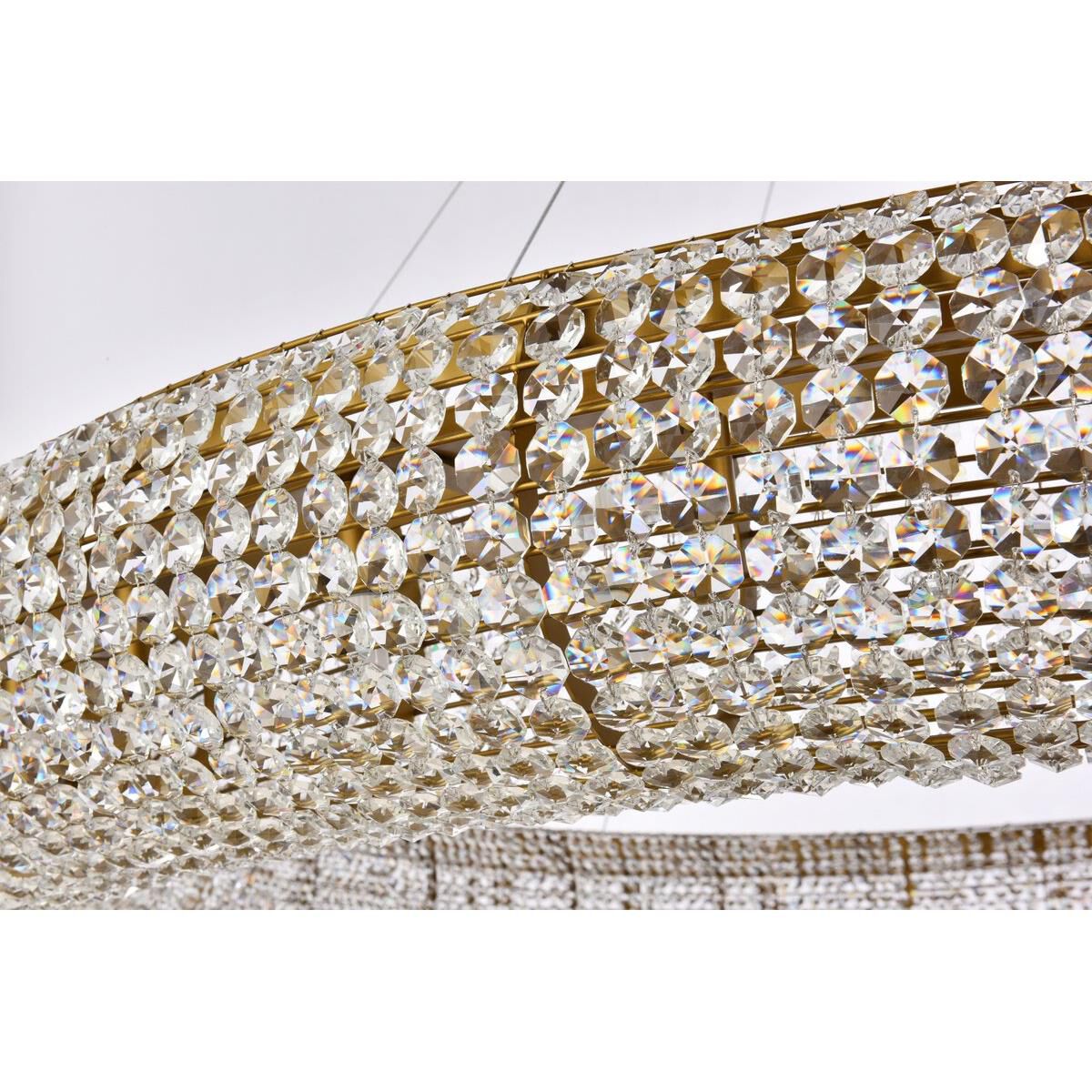 30-Light 71 in. Chandelier - Dorian Arc for dining room view 6