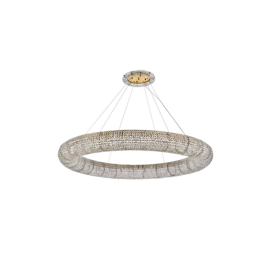 30-Light 71 in. Chandelier - Dorian Arc for dining room view 7