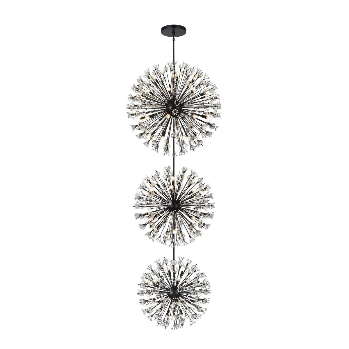 Candle chandelier - Ivara Vale for dining room view 1