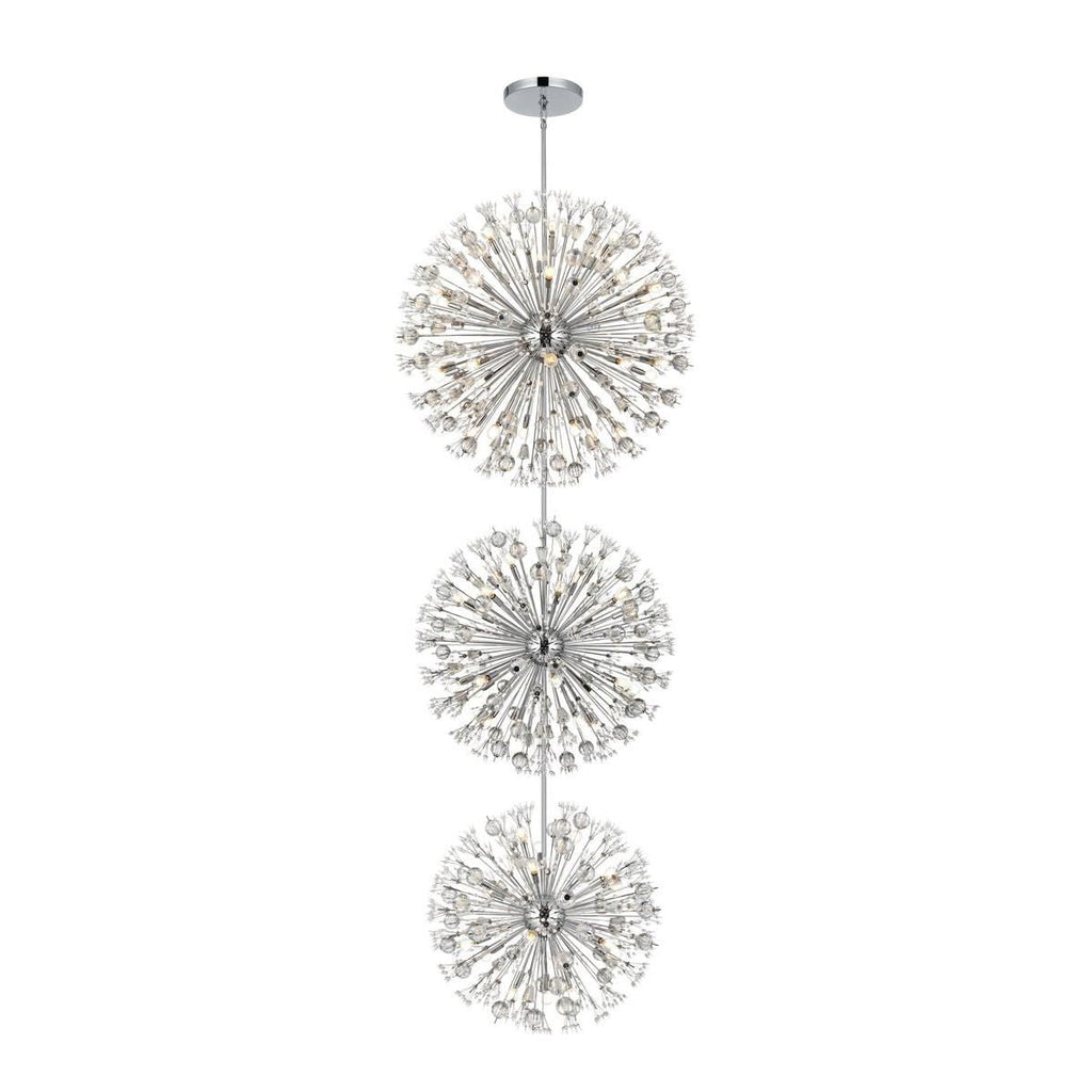 Candle chandelier - Ivara Vale for dining room view 2