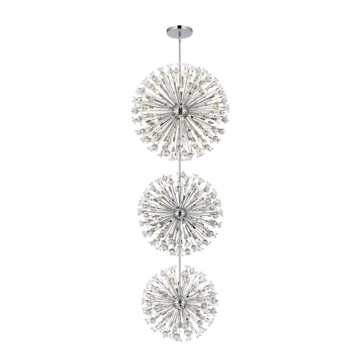 Candle chandelier - Ivara Vale for dining room view 2