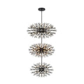 Candle chandelier - Keira Arc for dining room view 1
