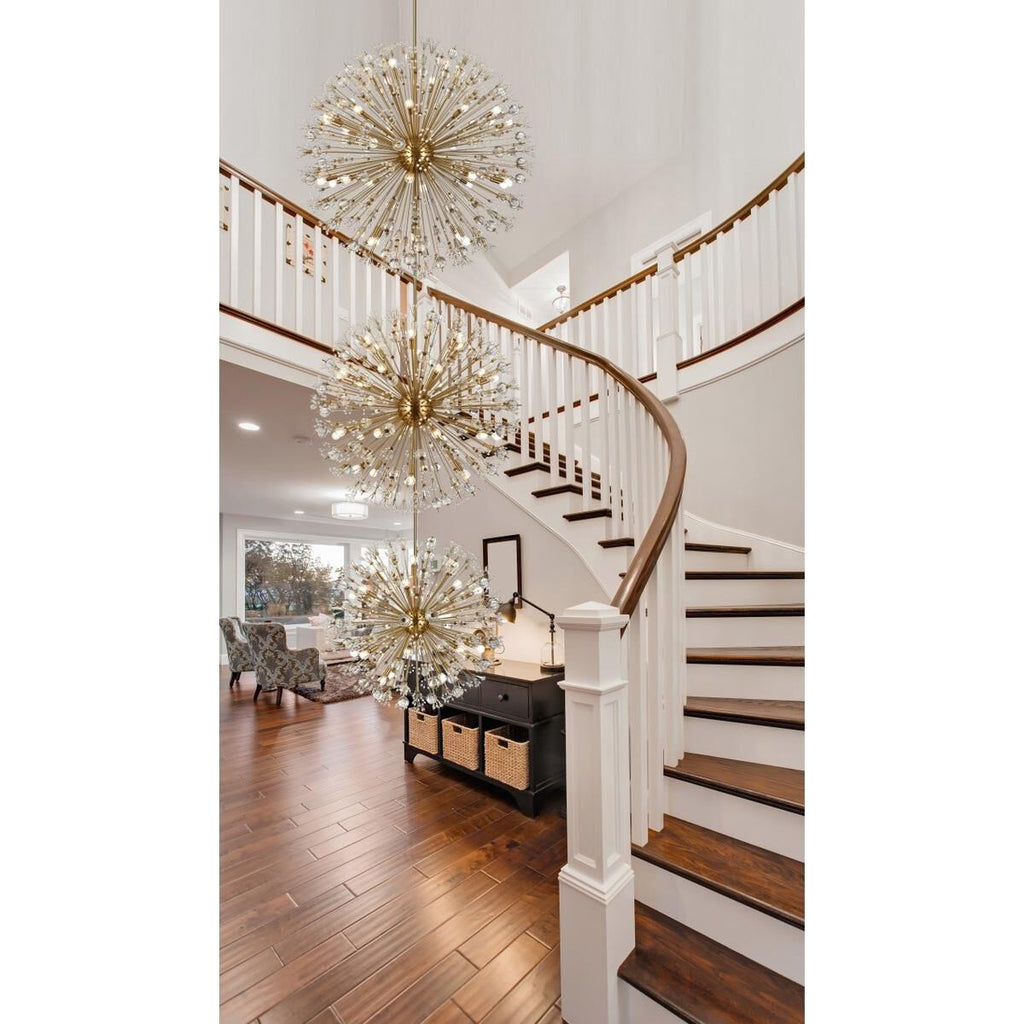 Candle chandelier - Keira Arc for dining room view 5