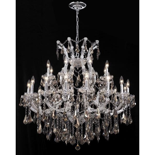 Candle chandelier - Vesper Arc for dining room view 1