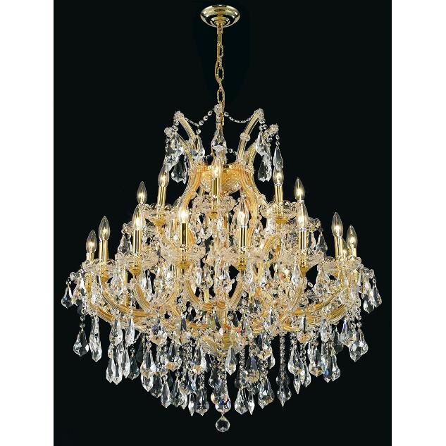 Candle chandelier - Vesper Arc for dining room view 3