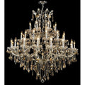 Candle chandelier - Talia Arc for dining room view 1