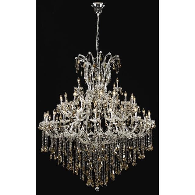Candle chandelier - Rosa Arc for dining room view 1