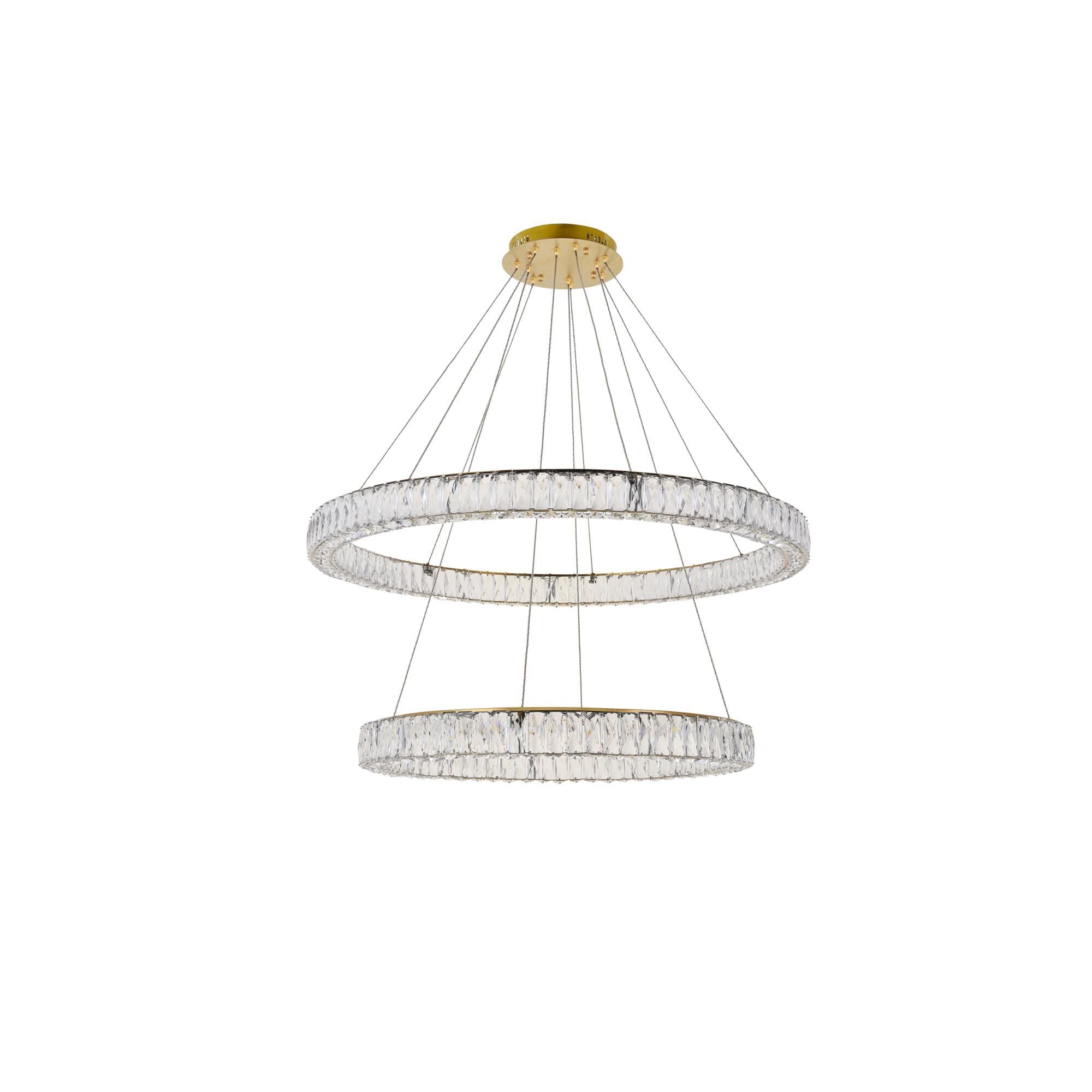 1-Light 42 in. LED Chandelier - Ion Arc for dining room view 8