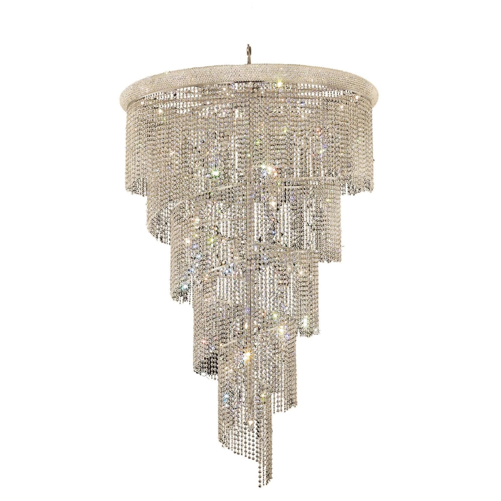 Candle chandelier - Uma Arc for dining room view 1