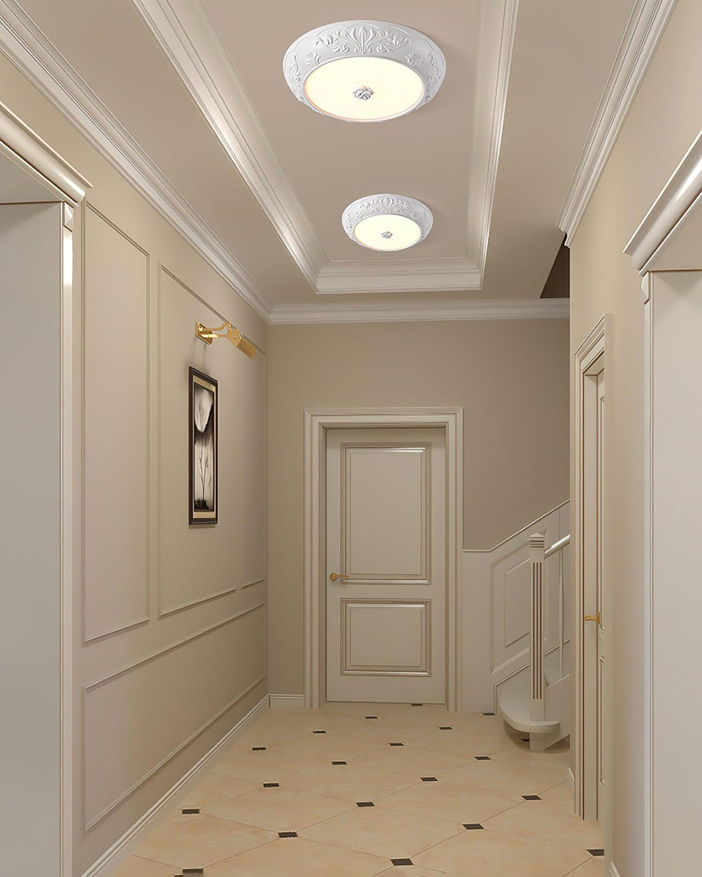 Embossed Ceiling Lamp