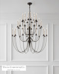 Coral LED Chandelier, LED, Gold, 31"W (C76330GL 305XP0N)