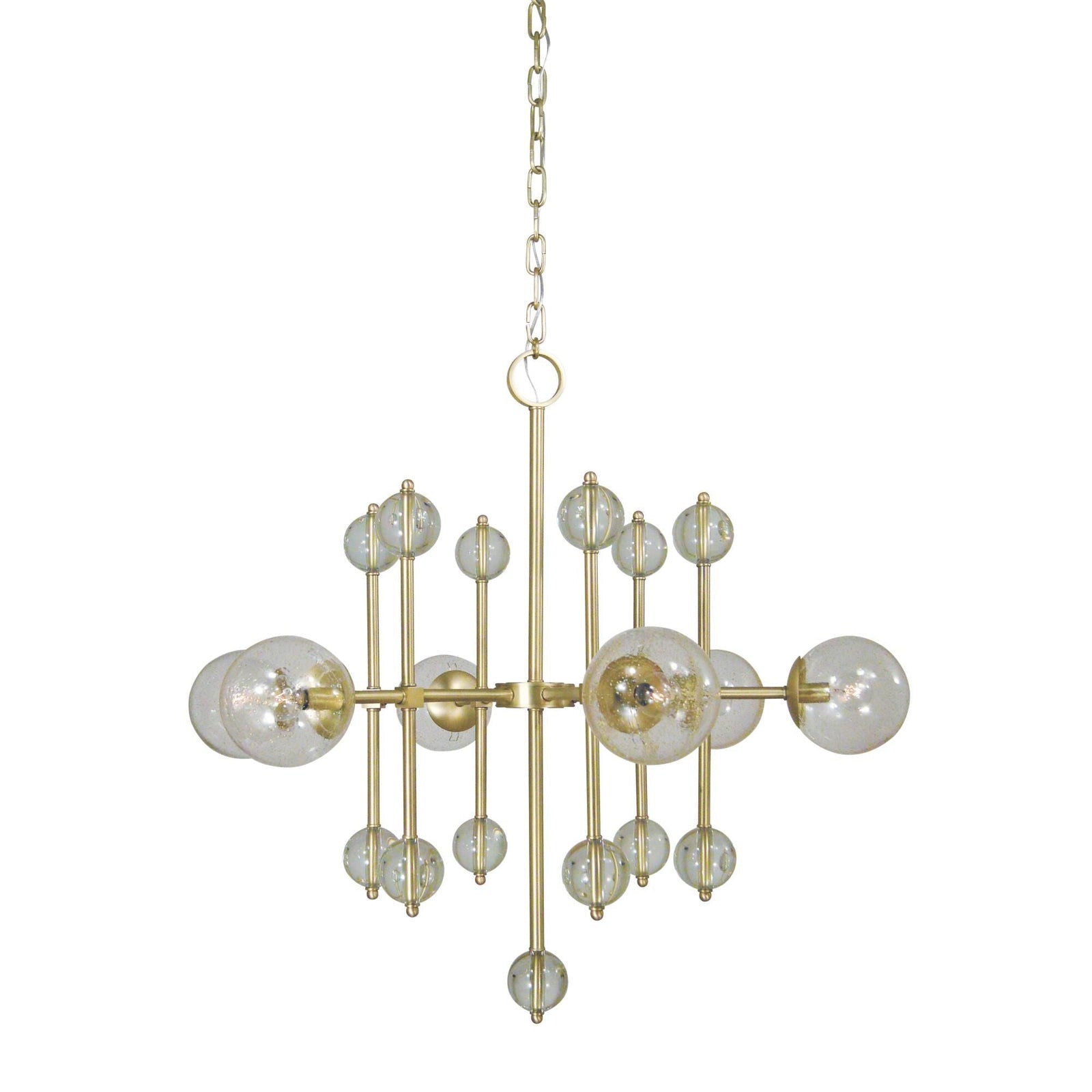 6-Light 38 in. Chandelier - Greer Crest for dining room view 1