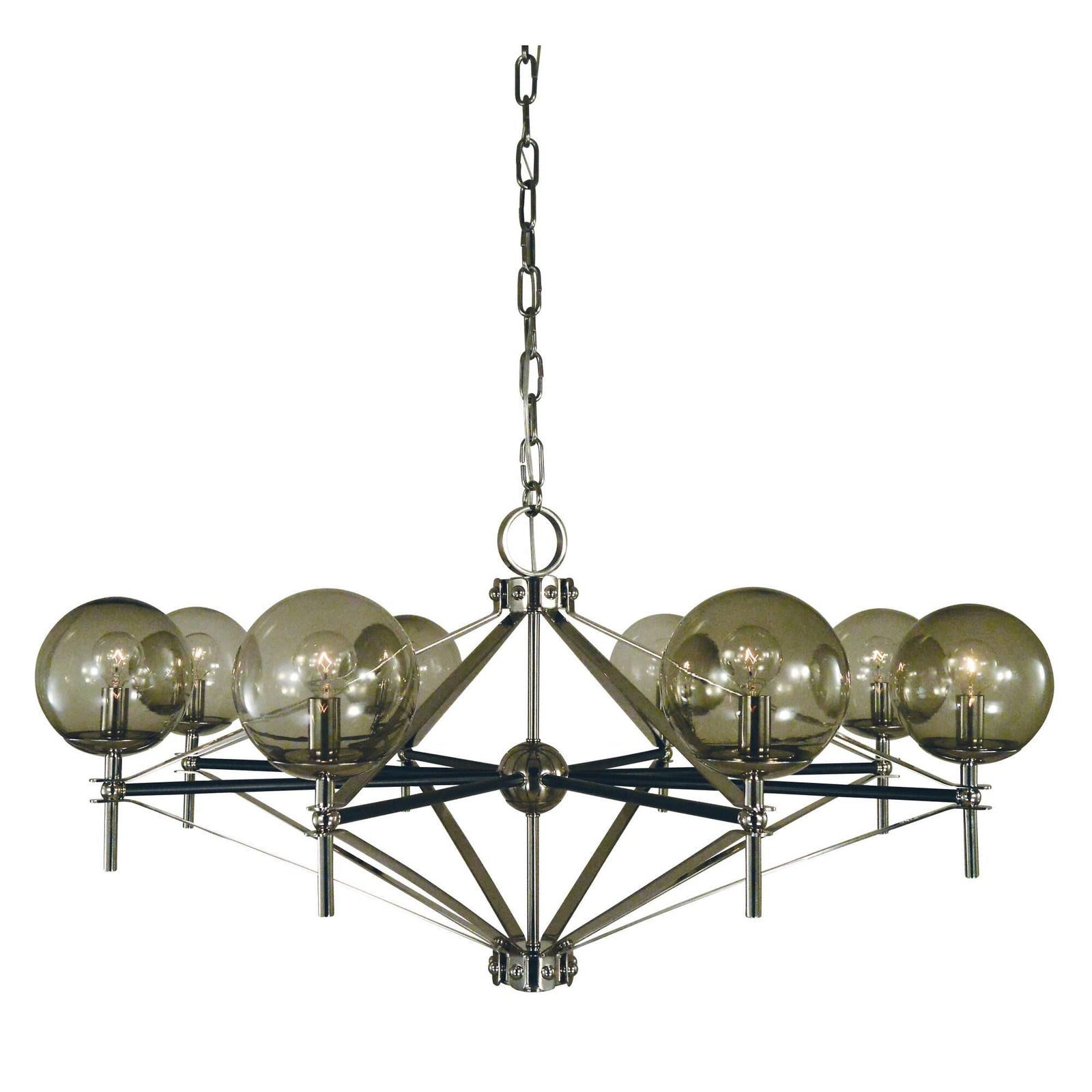 8-Light 40 in. Chandelier - Elara Bloom for dining room view 1