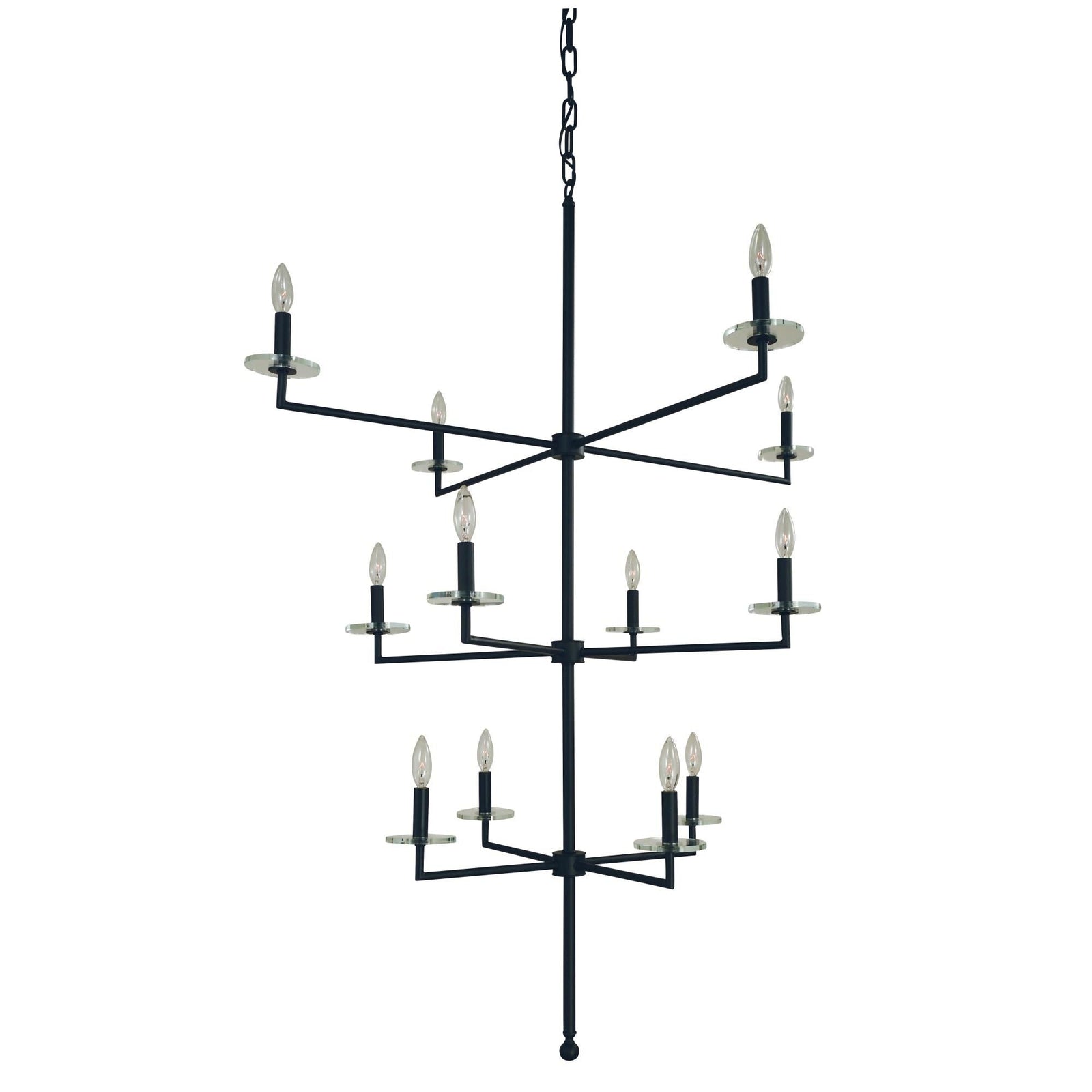 Candle chandelier - Paloma Vale for dining room view 1