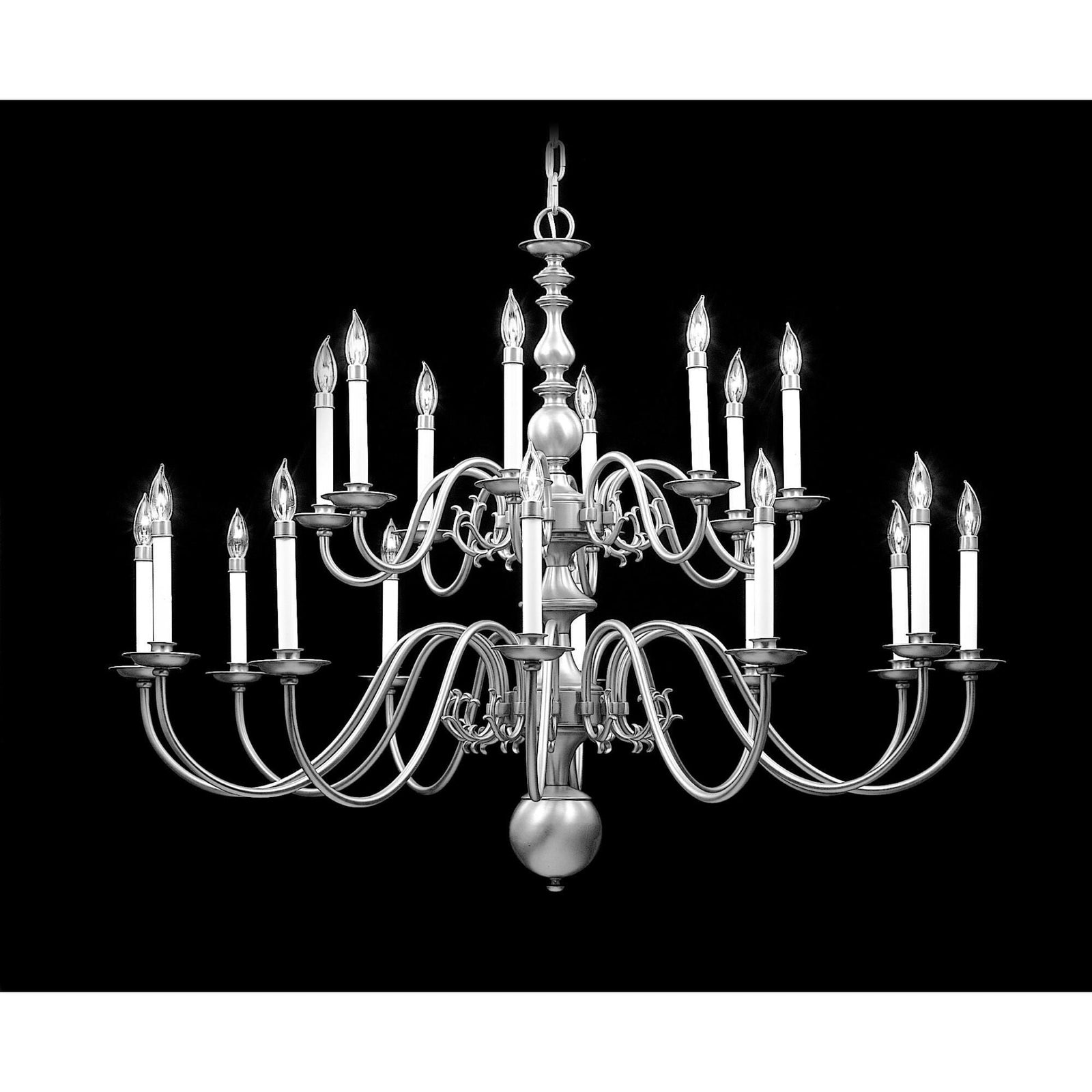 Candle chandelier - Ion Crest for dining room view 1
