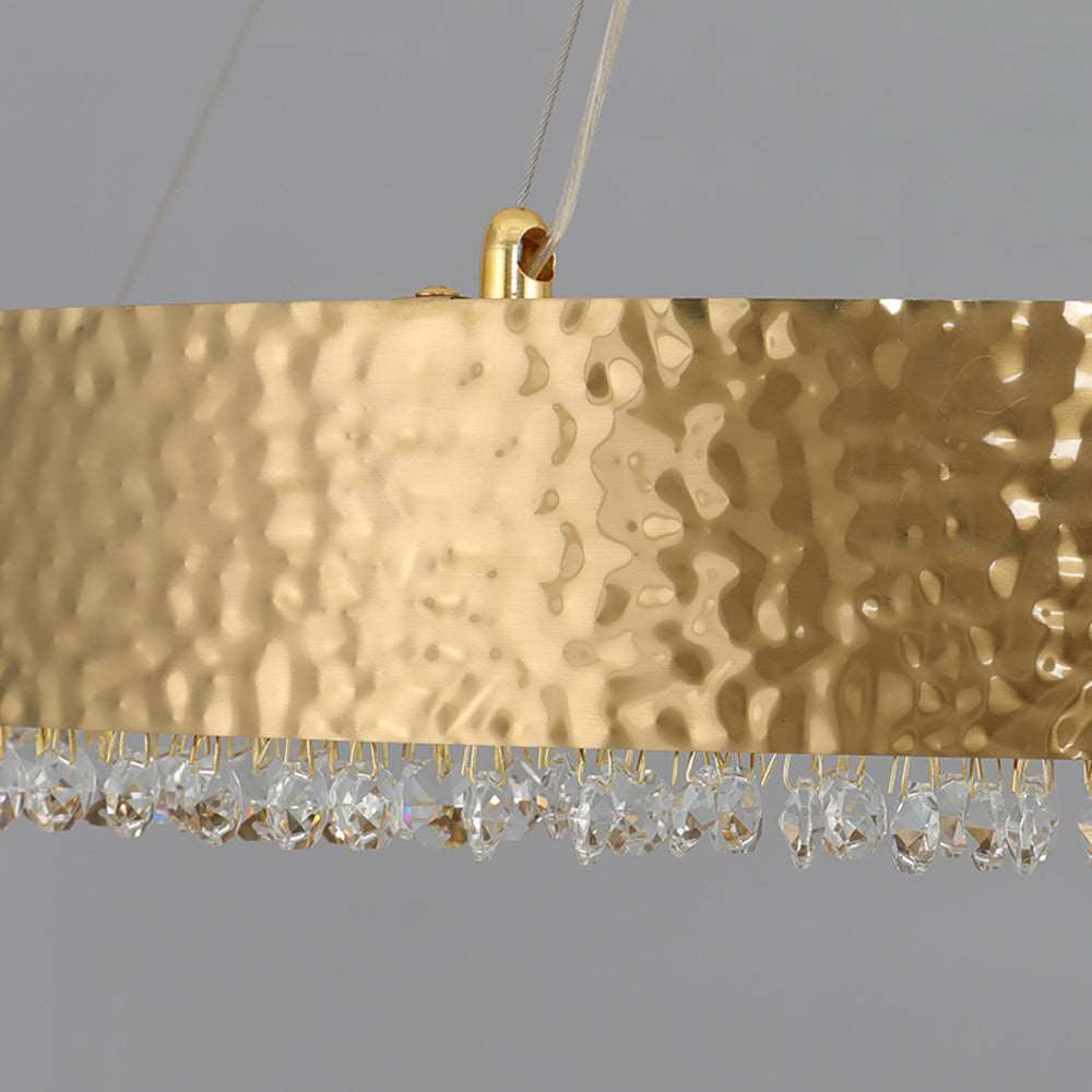Crystal Round chandelier - Avon House for dining room view 3