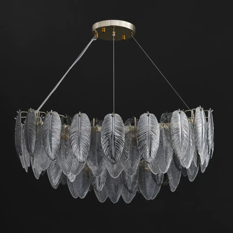 Glass chandelier - Aurelia House for dining room view 6