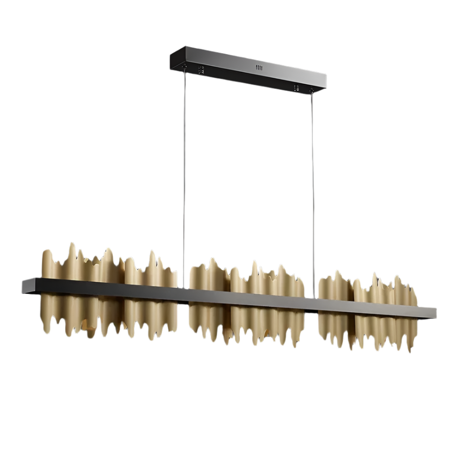 Brass Brass chandelier - Clara Lane for dining room view 7