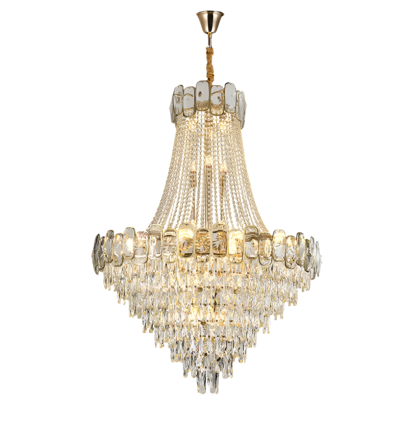 Crystal chandelier - Livia Bay for dining room view 8