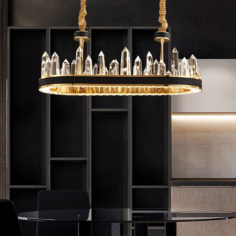 Crystal chandelier - Hera Bay for dining room view 2