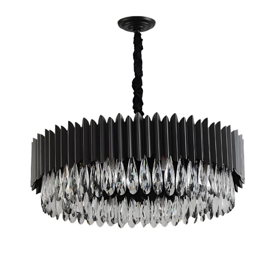 Clear Crystal chandelier - Talia House for dining room view 7