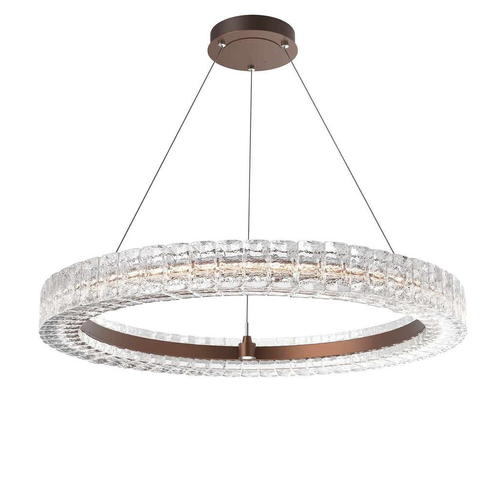6-Light 36 in. LED Chandelier - Haven Arc for dining room view 5