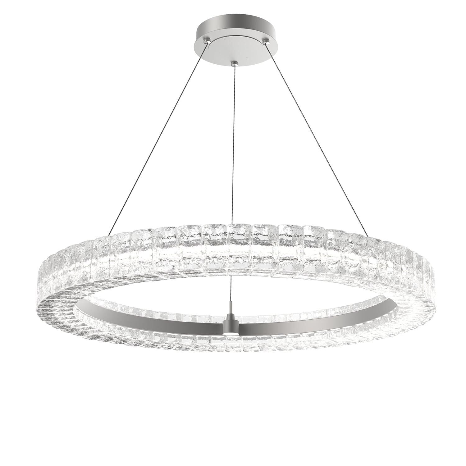 6-Light 36 in. LED Chandelier - Haven Arc for dining room view 6