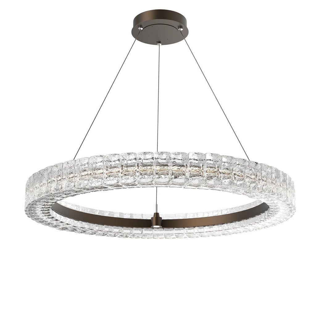 6-Light 36 in. LED Chandelier - Haven Arc for dining room view 8