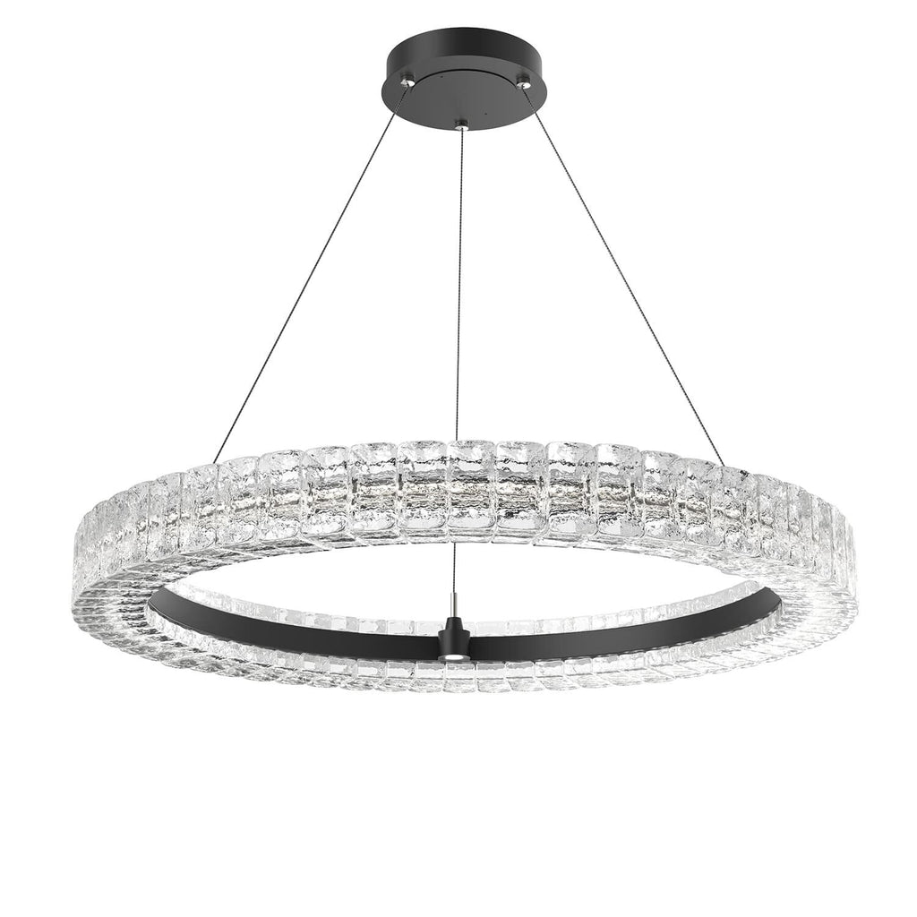 6-Light 36 in. LED Chandelier - Haven Arc for dining room view 7