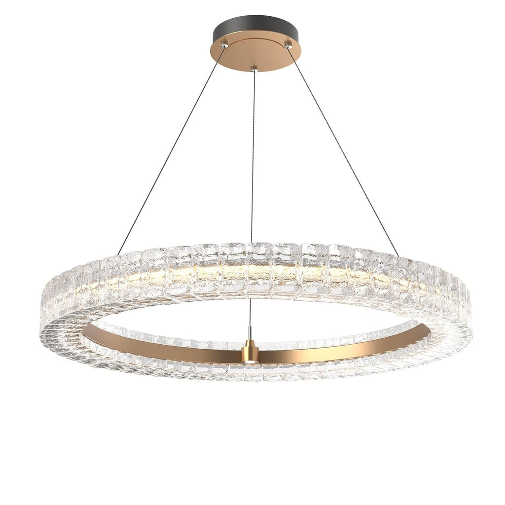 6-Light 36 in. LED Chandelier - Haven Arc for dining room view 4