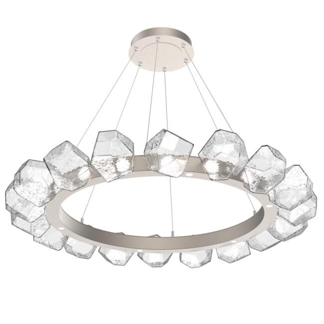 18-Light 48 in. LED Chandelier - Oriel Vale for dining room view 1