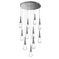 11-Light LED Chandelier - Maren Crest for dining room view 1