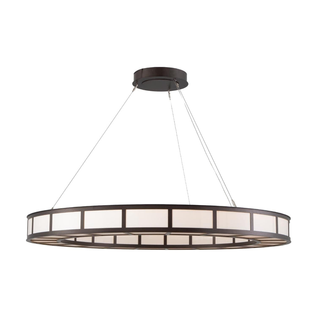 1-Light 47 in. LED Chandelier - Sabine Arc for dining room view 5