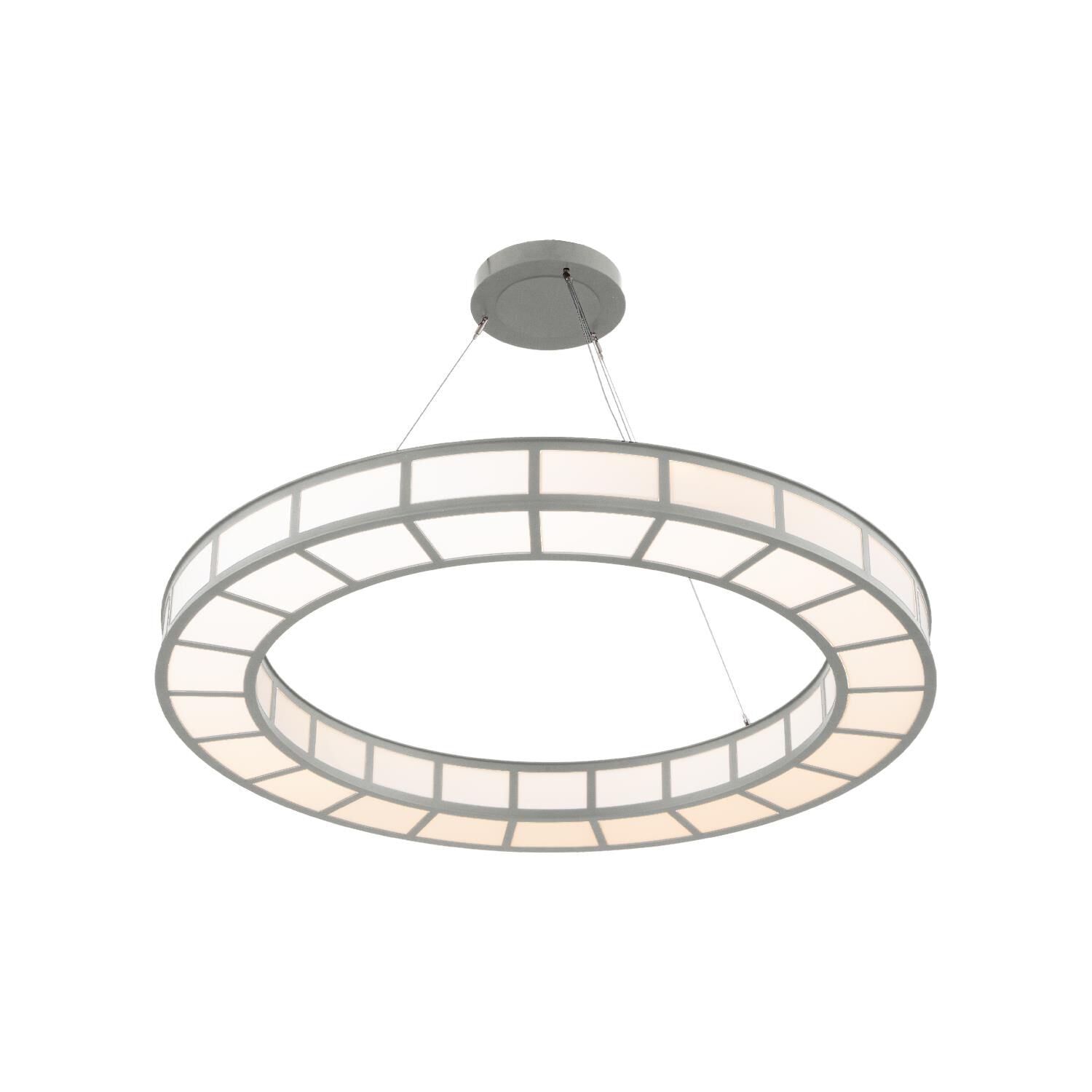 1-Light 47 in. LED Chandelier - Sabine Arc for dining room view 1