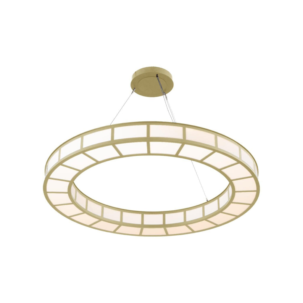 1-Light 47 in. LED Chandelier - Sabine Arc for dining room view 3