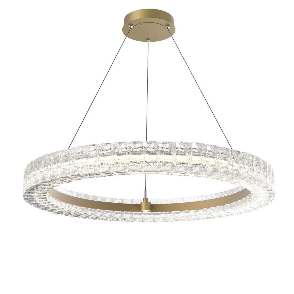 6-Light 36 in. LED Chandelier - Haven Arc for dining room view 3