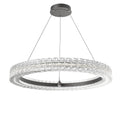 6-Light 36 in. LED Chandelier - Haven Arc for dining room view 1