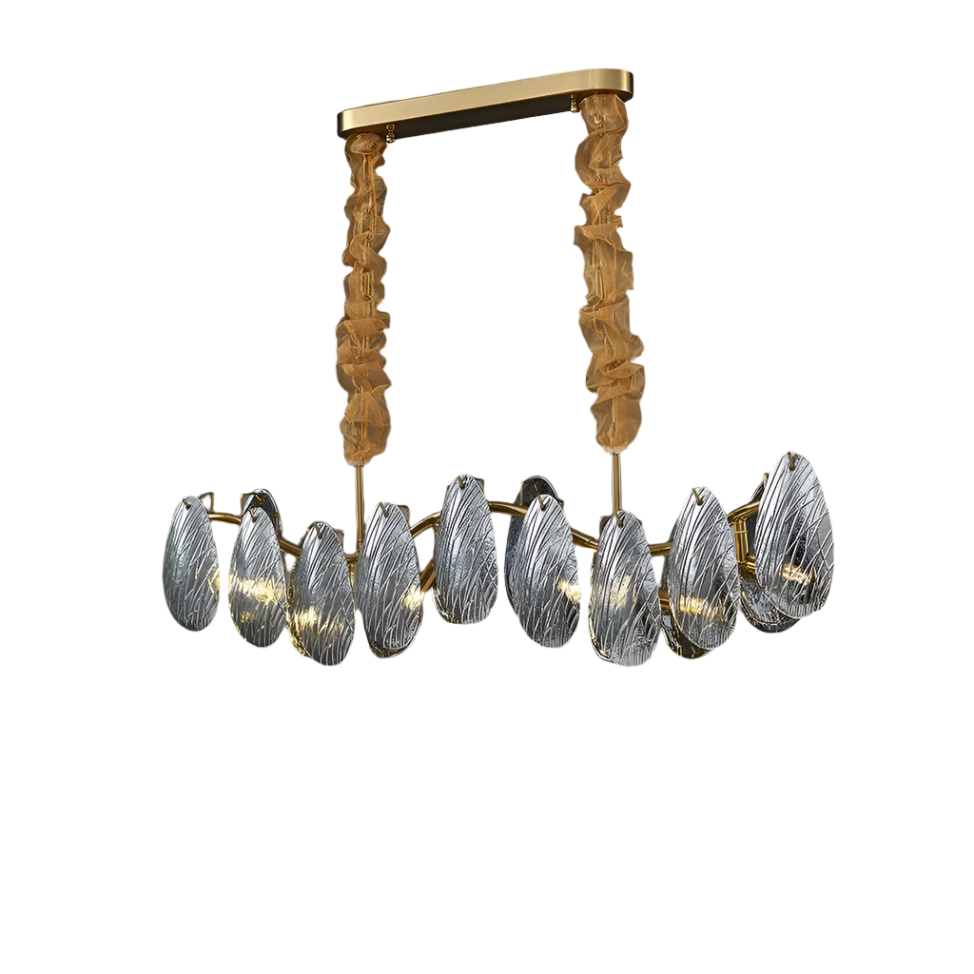 Glass chandelier - Nerea Lane for dining room view 7