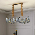 Glass chandelier - Nerea Lane for dining room view 1