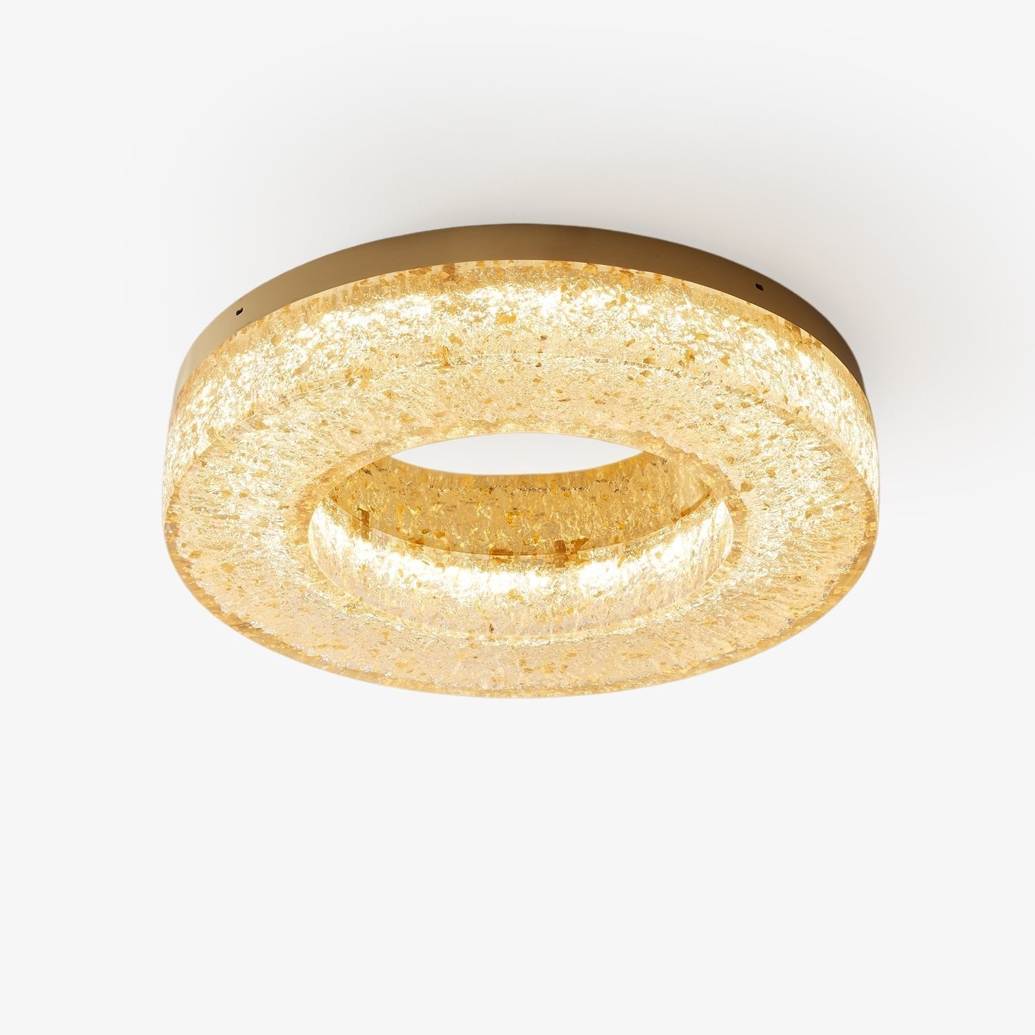 Ice Crack Circle Ceiling Lamp