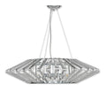 4-Light 39 in. LED Chandelier - Kairo Crest for dining room view 1
