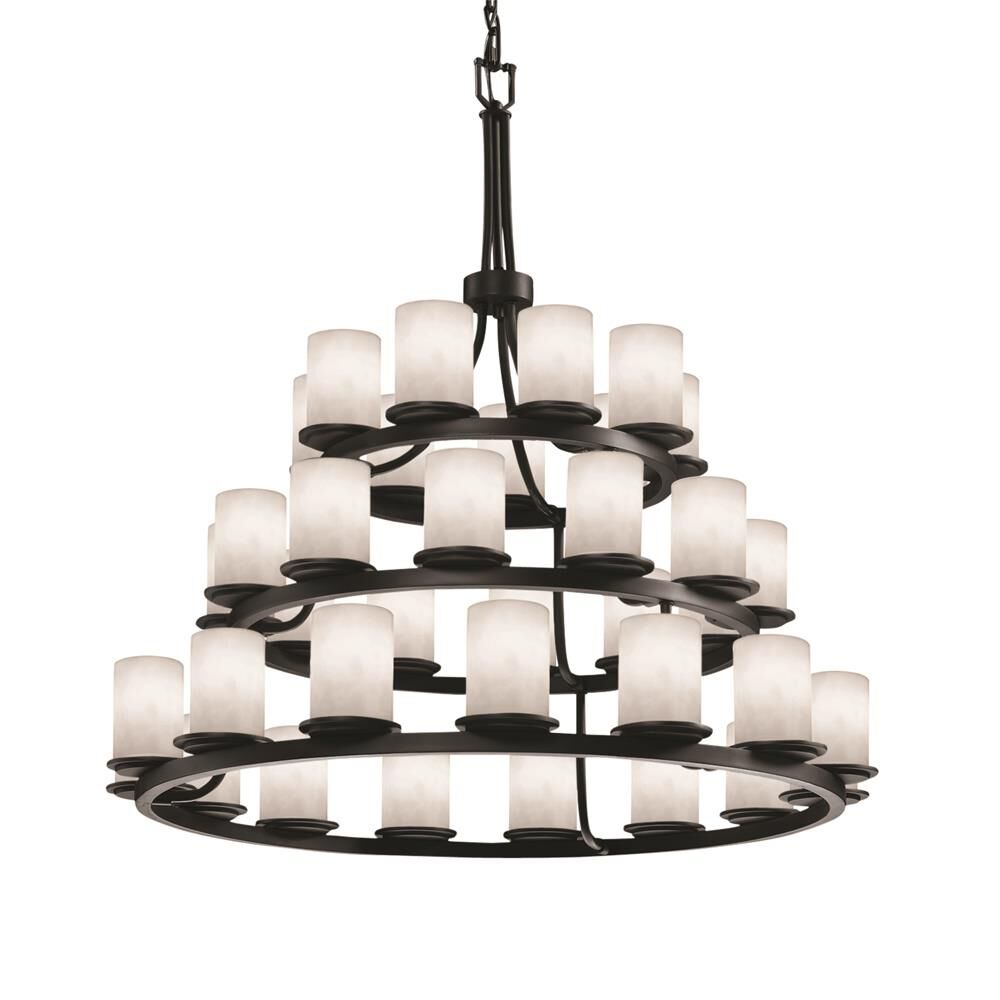 36-Light 42 in. LED Chandelier - Mira Bloom for dining room view 1