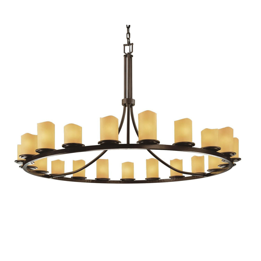 Round chandelier - Selene Crest for dining room view 3