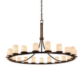 Round chandelier - Selene Crest for dining room view 1