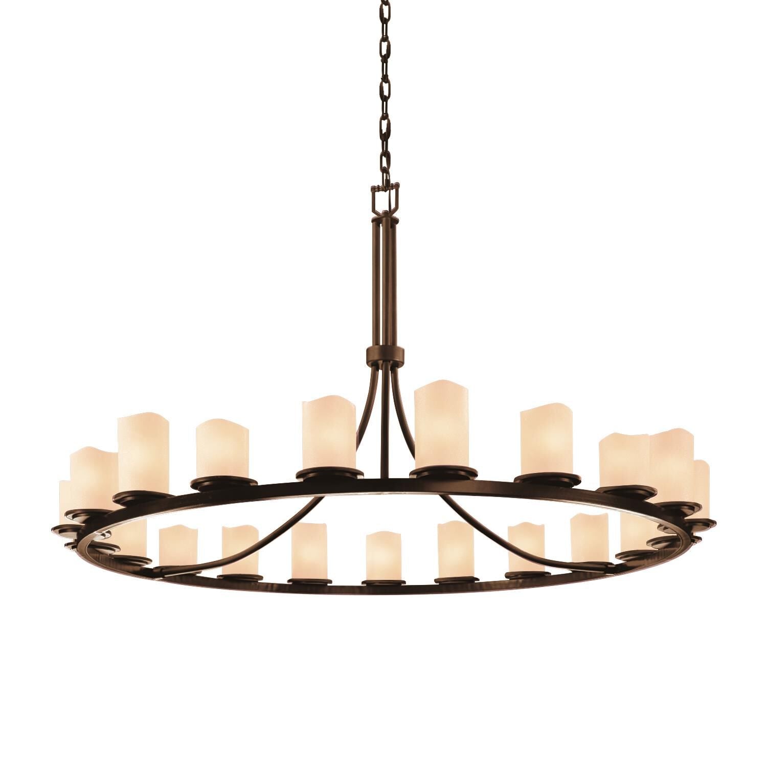 Round chandelier - Selene Crest for dining room view 1