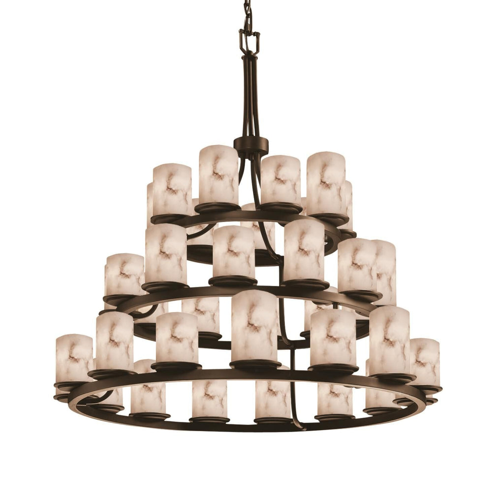 Round chandelier - Ivara Crest for dining room view 1