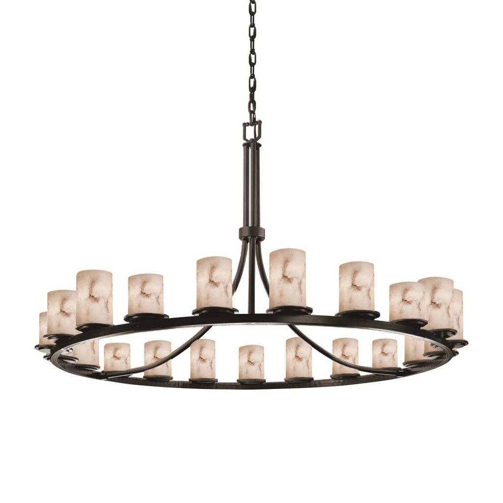 Round chandelier - Faye Crest for dining room view 2