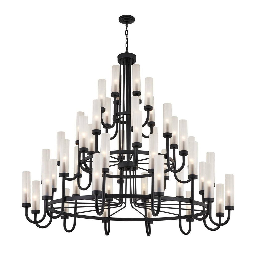 Candle chandelier - Onda Vale for dining room view 2