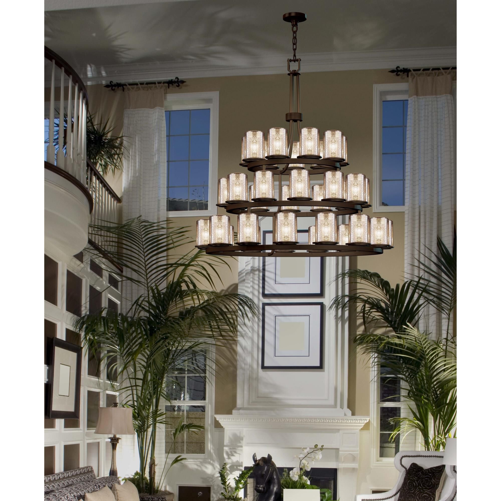 Candle chandelier - Ottilie Vale for dining room view 5