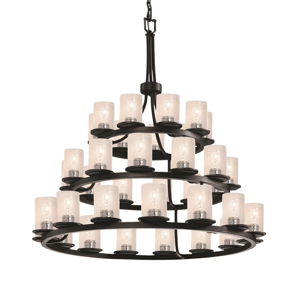 36-Light 42 in. Chandelier - Iris Crest for dining room view 1